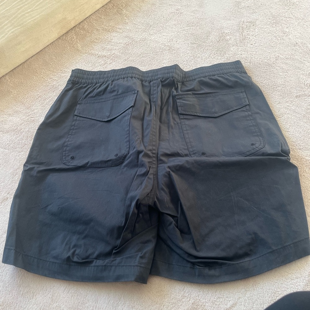 Taylor Stitch Charcoal Drawstring Shorts